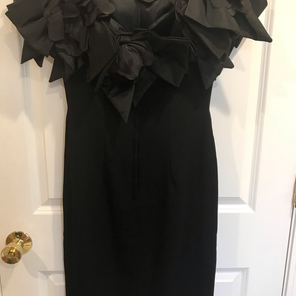 Victor Costa black cocktail dress - Picture 5 of 6